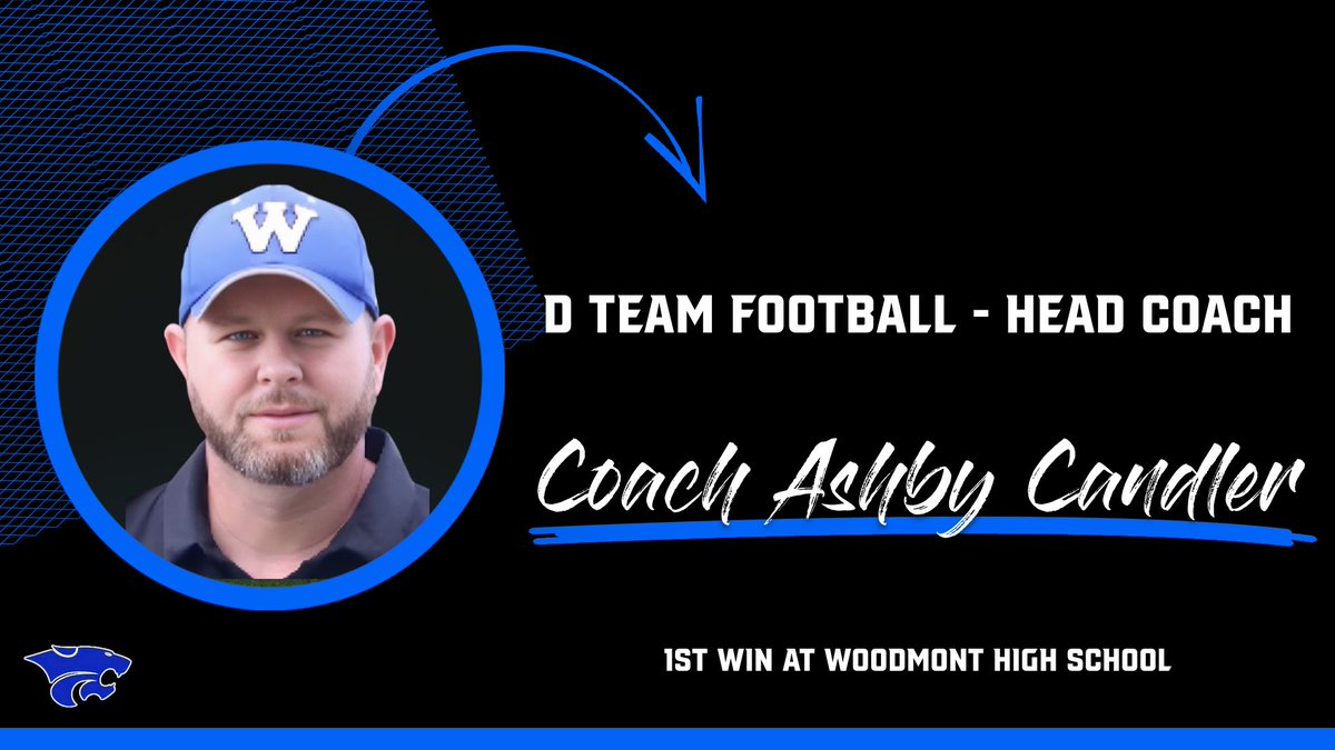 Congratulations to Coach Ashby Candler on his first win tonight as our D Team Football Head Coach!

#WeAreWoodmont
#ProudAD
