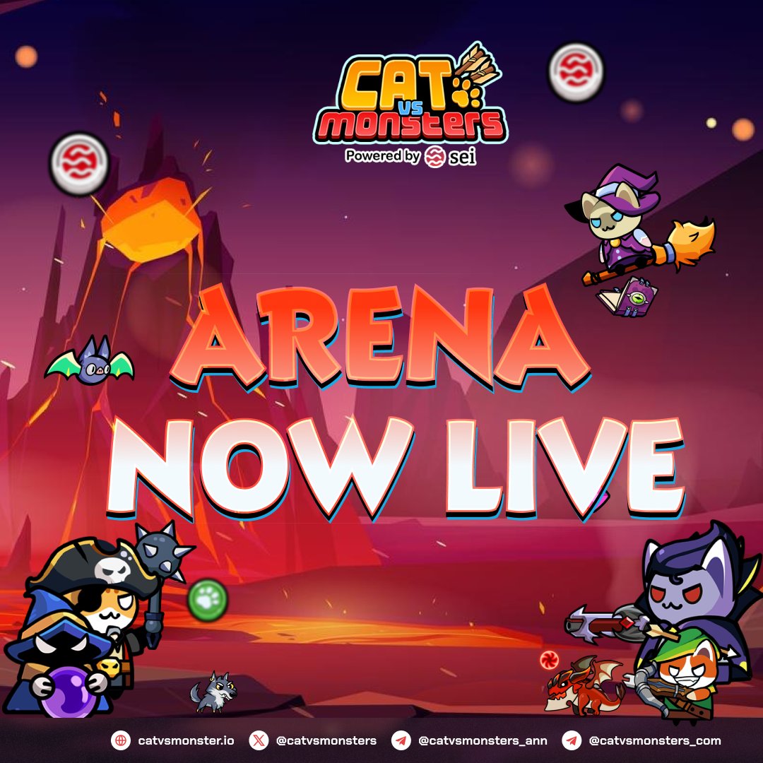 Cat VS Monsters 🔴 tweet media