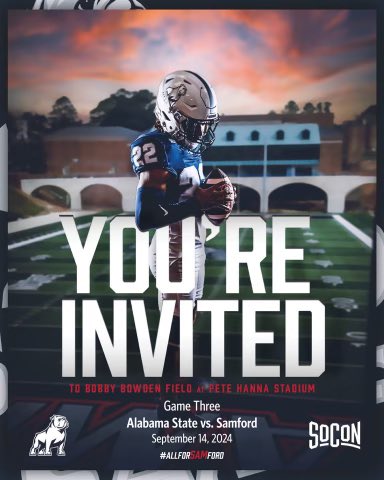 I will be attending <a href="/SamfordFootball/">Samford Football</a> game this weekend.

<a href="/DHCA_Football/">Decatur Heritage Football</a>  <a href="/Coach_Stover9/">Nikita Stover</a> <a href="/HallTechSports1/">Hall-Tech Sports</a> <a href="/SpeedyDobbs14/">Coach Dobbs</a> 
<a href="/Alabama2A/">AL2A</a>