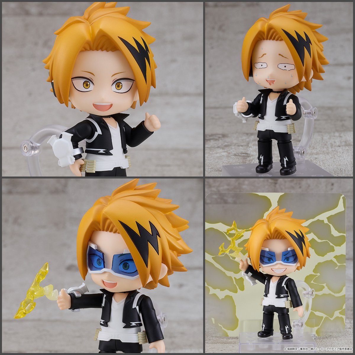 From “My Hero Academia” comes a Nendoroid of Denki Kaminari! This Nendoroid comes with multiple face plates, Electric effect, and a background sheet! Preorder today at GOODSMILE ONLINE SHOP US!

Shop: s.goodsmile.link/jtc

#MyHeroAcademia #Goodsmile