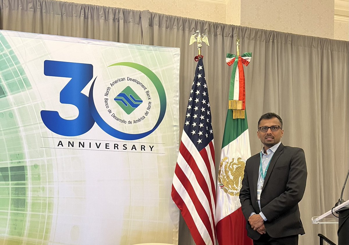 sspalmate's tweet photo. Enjoyed a networking opportunity with the Mexican stakeholders at the NADBank Summit 2024 on “Innovation for the Sustainability in the U.S.-Mexico Border Region” held at San Antonio, TX, August 29-30, 2024. 

@AgriLifeElPaso @AgriLife @txextension @txresearch @NADB_BDAN https://t.co/jDhbiL1bxs