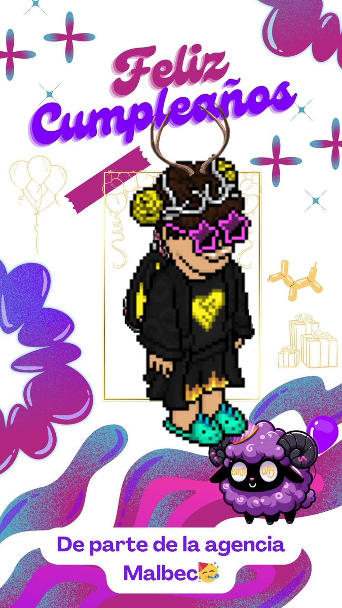 ¡Hoy queremos desearle un Feliz Cumpleaños a nuestro querido Owner 💜💙<a href="/_E0N_HB/">-EON-</a> De parte de la Agencia Malbec queremos desearte lo mejor en este nuevo ciclo de vida. Disfrútalo mucho y que sigas pasandola genial. Te Queremos Muchoo 🥰♥️