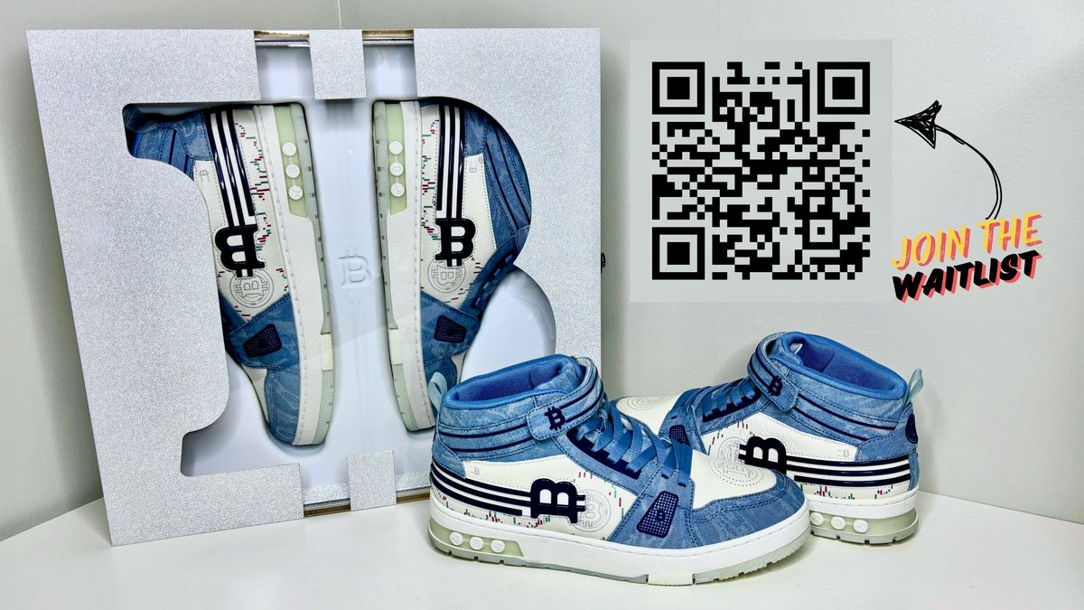 **Last chance to own the X1 Genesis shoes by <a href="/BitcoinSneakers/">Bitcoin Sneakers 👟</a>. Sick design, top-quality craftsmanship, and a limited release — get on the waitlist before they sell out!** 

I own a pair and they are sick kicks.
Good looking out <a href="/BitcoinSneakers/">Bitcoin Sneakers 👟</a>
Much love crew!