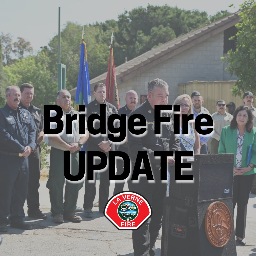 La Verne Fire Department tweet media