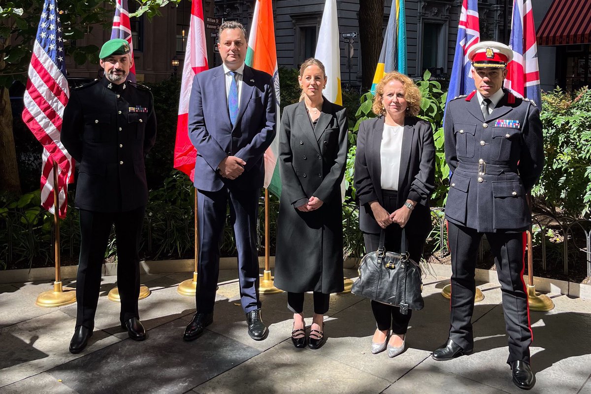 We remember all those who lost their lives in the 9/11 terror attacks, including 67 British citizens. We pay tribute to their families, to first responders &amp; the resilience of this incredible city.

In the words of Her Late Majesty The Queen: Grief is the price we pay for love.