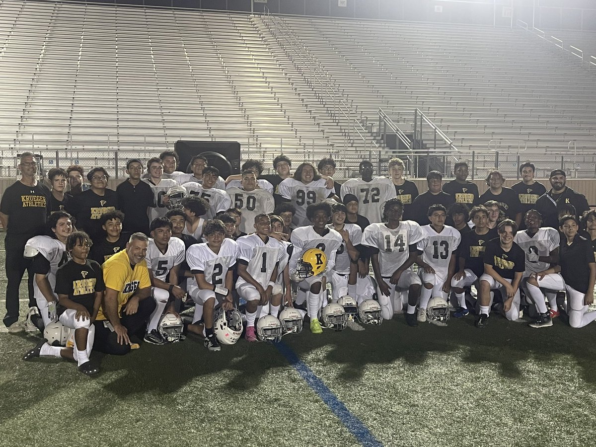 Darnell Barnes M.Ed (@coachbarnes91) on Twitter photo <a href="/BoysKrueger/">Krueger Boys Athletics</a> brought home the Bird Helmet this year!!! Congratulations young men!!! <a href="/BoysKrueger/">Krueger Boys Athletics</a> brought home the Bird Helmet this year!!! Congratulations young men!!!