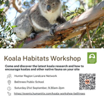Photo by Hunter Region Landcare Network (@RegionNetwork)