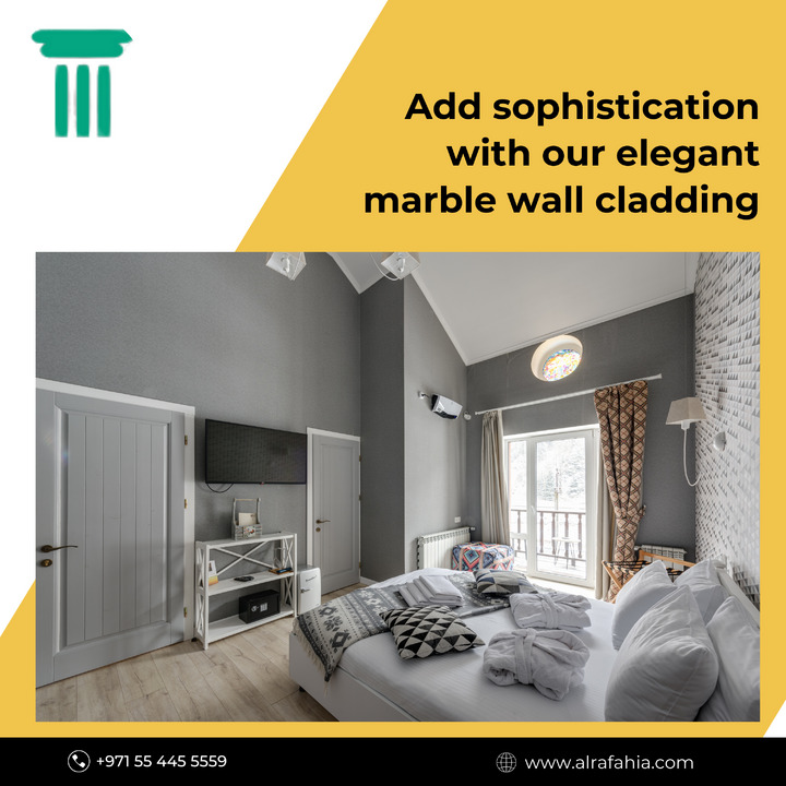 RafahiaAl's tweet image. Bring sophistication to your interiors with our marble wall cladding. Experience the perfect blend of elegance and enduring charm.

Visit us: alrafahia.com 

#alrafahia #marblecladding #elegantdesign #sophisticatedspaces #marblewall #timelessluxury
