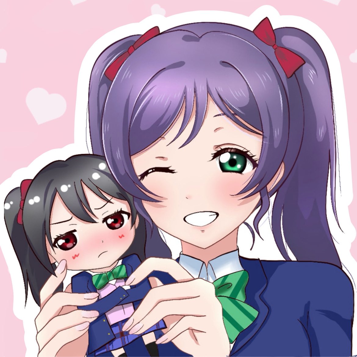 nchuchandayo's tweet photo. のぞにこ💜🩷イラスト楽しい
#東條希  #矢澤にこ  #ラブライブ https://t.co/zvIOhnEZna