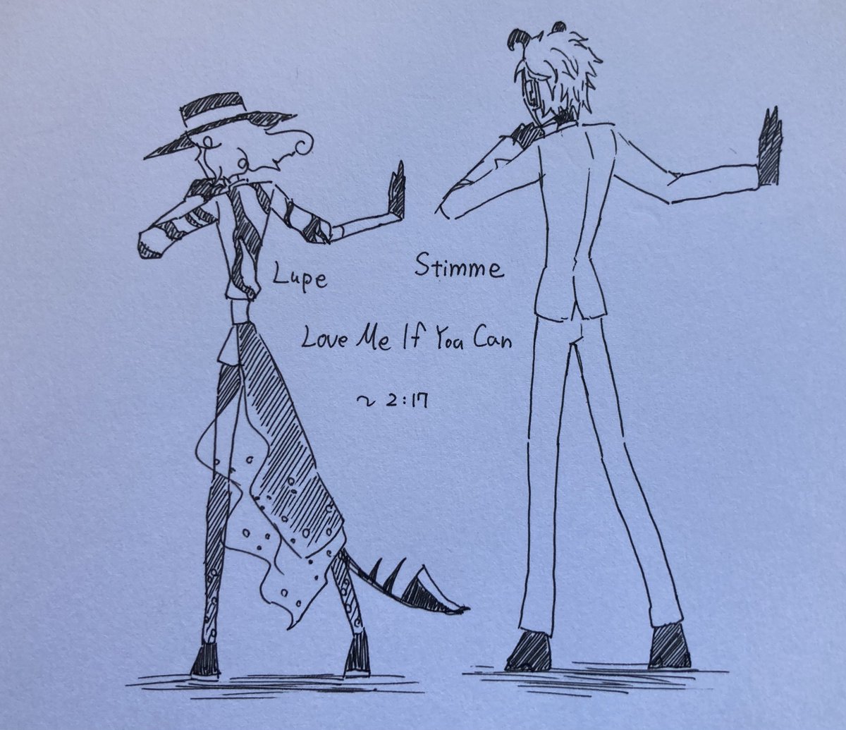 ルーペと一緒に踊ってみた
Love Me If You Can 
