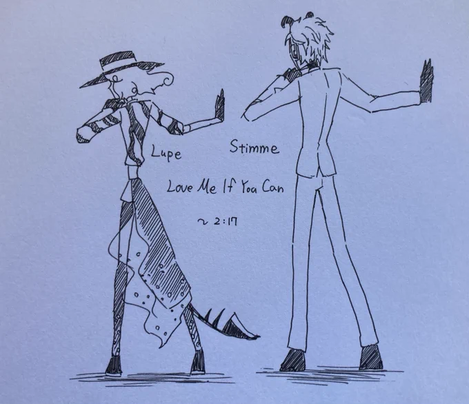 ルーペと一緒に踊ってみた
Love Me If You Can 