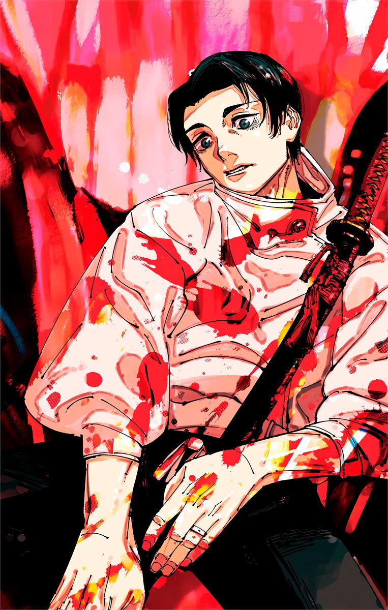 Takemylovebeam's tweet photo. Let me introduce you to the strongest sorcerer in the verse now, yuta okkotsu. #JJK269 https://t.co/UEh1Bhqsl4