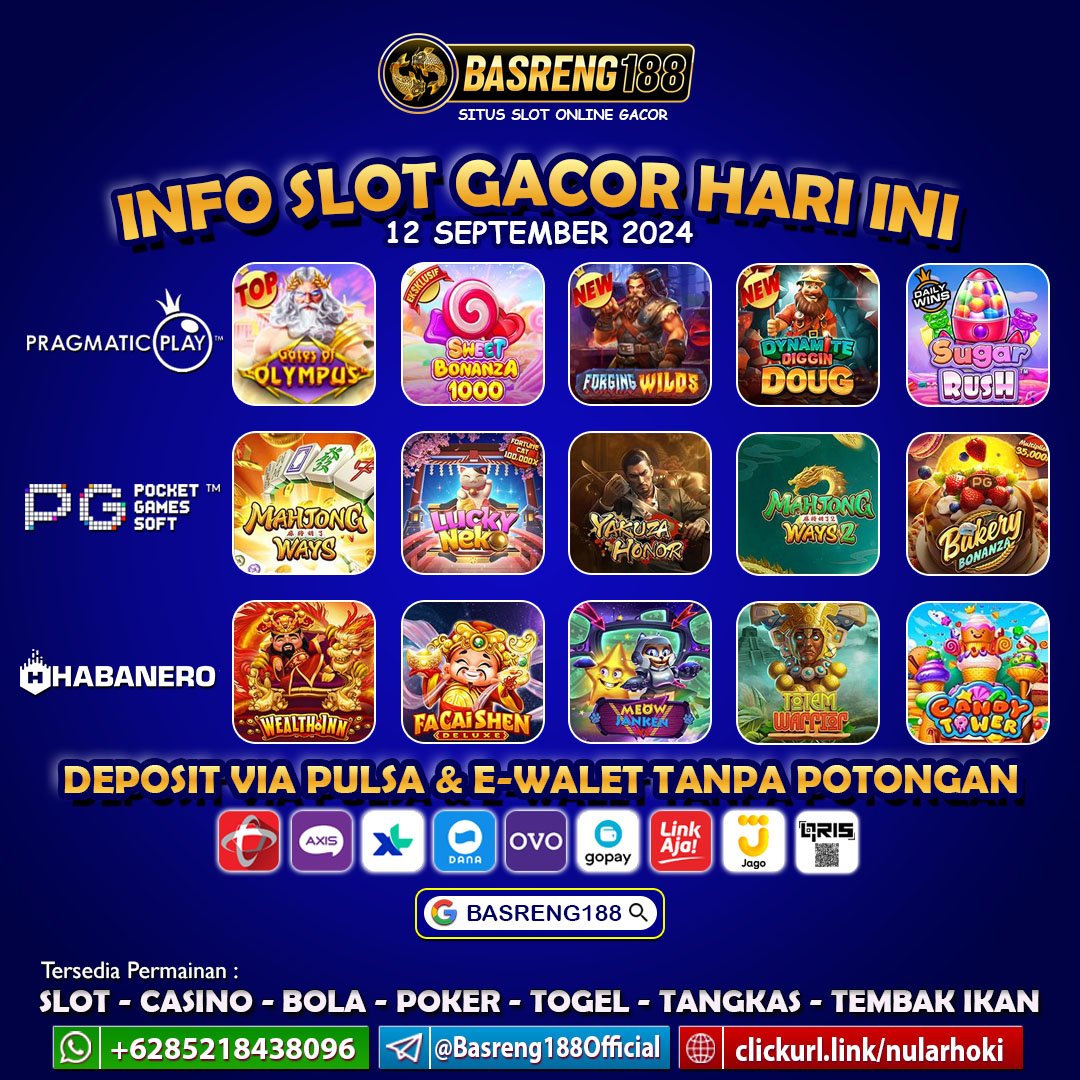 basreng188's tweet photo. Info Bocoran Slot Gacor Hari Ini 12 September 2024
Link : https://t.co/DSKCaN4bpL
#rizkyridho #fufufafa #indodax #indodaxhack #basreng188 #slotgacor #slotonline #slot2024 #slotbca #fyp #fypchallenge #fypシviral #fypシ゚ https://t.co/qmcBRH51Ss