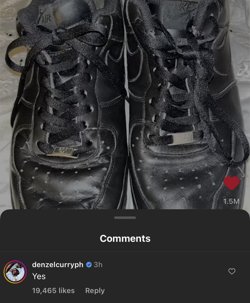 KendrickChart's tweet photo. Denzel Curry reacts to Kendrick Lamar’s new song.

“Yes” https://t.co/k5BP7tDptb