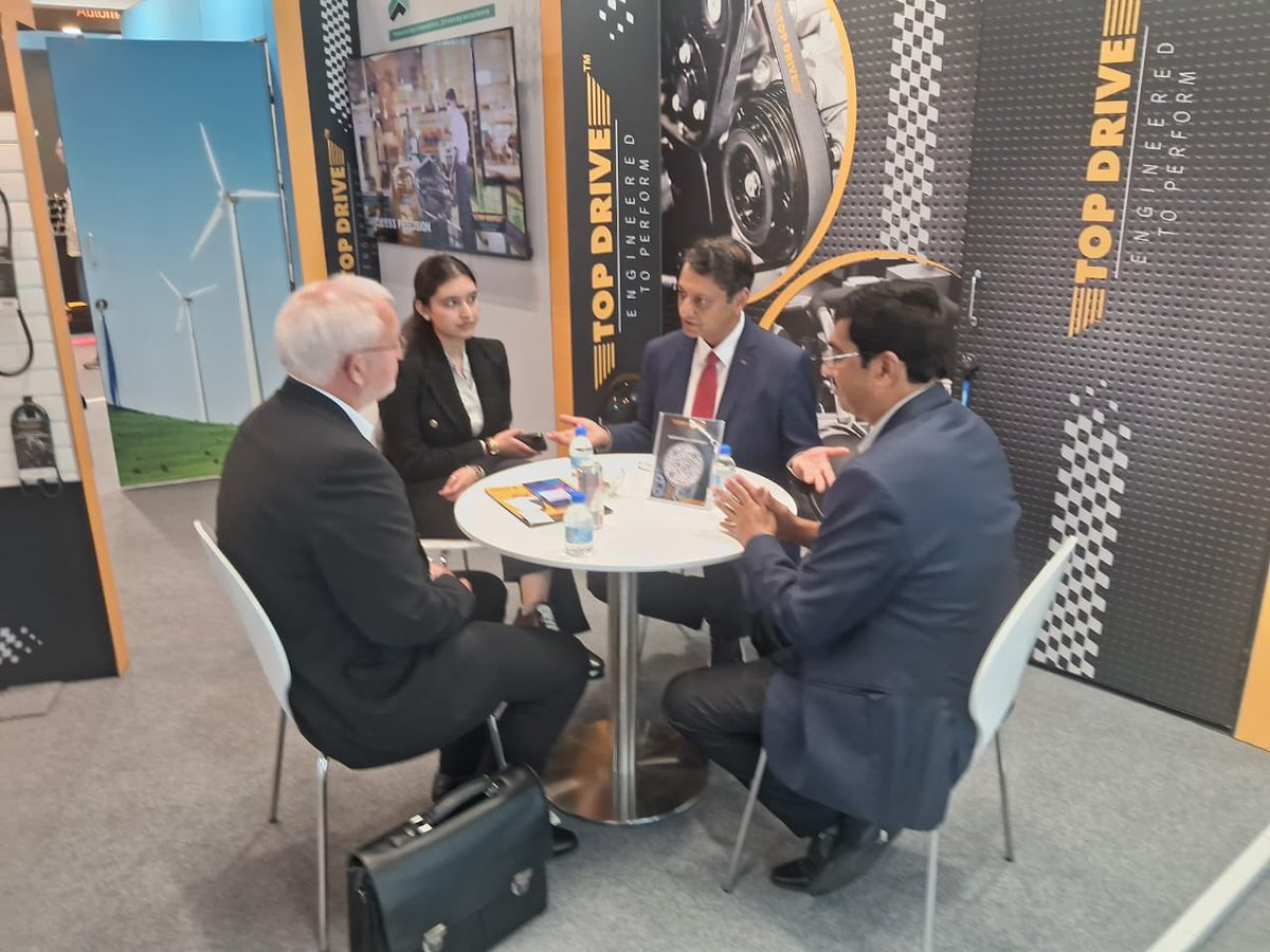 jkfenner's tweet photo. Day 2 at Automechanika Frankfurt has been an incredible success for JK Fenner!
#AutomechanikaFrankfurt #JKFenner #JKEvolve #InnovationInMotion #SustainableManufacturing #TopDrive #MovingMobilityAhead #SustainabilityInFocus #DriveTheFuture #VisitUs #TradeShowHighlights https://t.co/oiCKNV7MTf