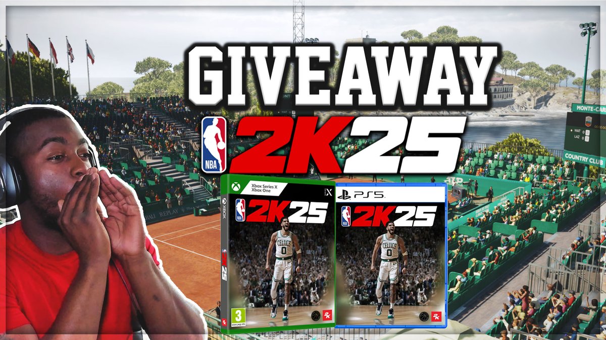 RjwattsTv's tweet photo. MAJOR #GIVEAWAY ALERT!!! YOUR CHANCE AT GETTING #NBA2K25 XBOX OR PS5 EDITION IS HERE #LACEUPKREW YOU MUST DO THE FOLLOWING! #2kcommnity

-Follow Twitter Page
-Retweet Post 
-Follow Twitch ( Rjwattstv )

I will verify all three for the winner! There will be 2 winners possibly a third! Winner will be announced (Friday Sept. 13th)