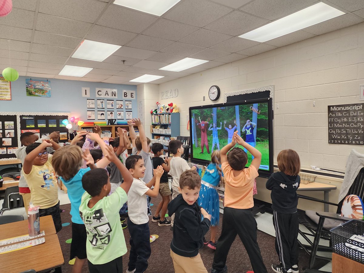 Moving your body helps grow your brain! We are loving our wiggle breaks with <a href="/GoNoodle/">GoNoodle</a> and our kinesthetic learning with <a href="/Jack_Hartmann/">Jack Hartmann</a> for math!

<a href="/PotowmackES/">Potowmack Elementary School</a> #eaglesdeserveit25