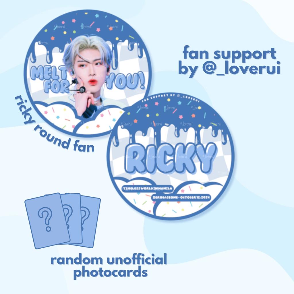 _loverui's tweet photo. ࿐ ࿔*:･ﾟ #RICKY fan support for zb1 in mnl 🤍

— no mechanics but rt + likes are appreciated
— strictly 1:1 (vv limited qty)
— open for trades/donations!

#ForZEROSE #ZB1INMANILA
#2024_ZEROBASEONE_THEFIRSTTOUR_TIMELESSWORLD_IN_MANILA https://t.co/B8LSgIWA2x