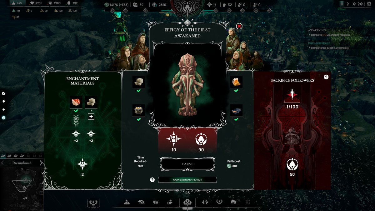 CrazyGoatGames's tweet image. 'Ello-'ello-'ello! Today's #screenshotthursday &amp;amp; #showcasethursday!

Showing you some pretty screenshots from our city-building game Worshippers Of Cthulhu.

And it's only 39 days until the release — just the right time to #wishlist the game!

#indiegametrends #gamedev #indiegame