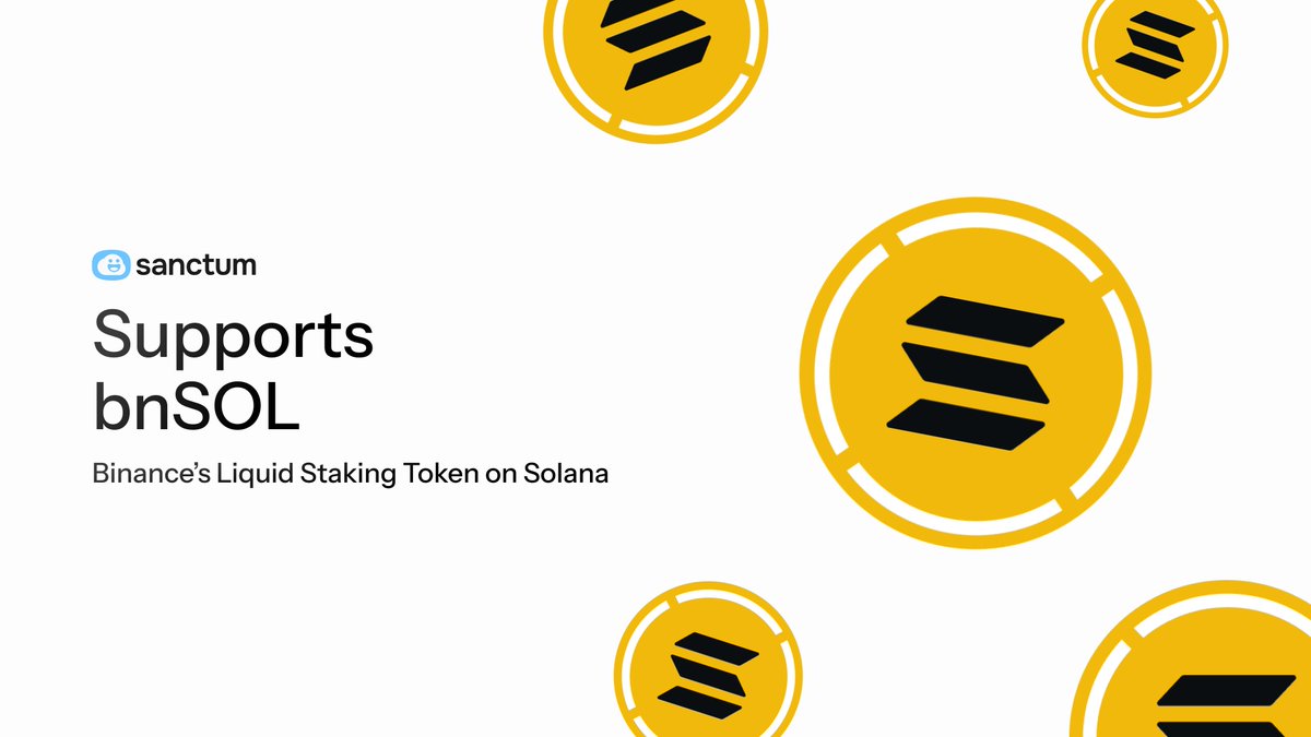 We are happy to support bnSOL, <a href="/binance/">Binance</a>'s Liquid Staking Token on Solana. 

One more step forward to further push the CEX Solana LST revolution!