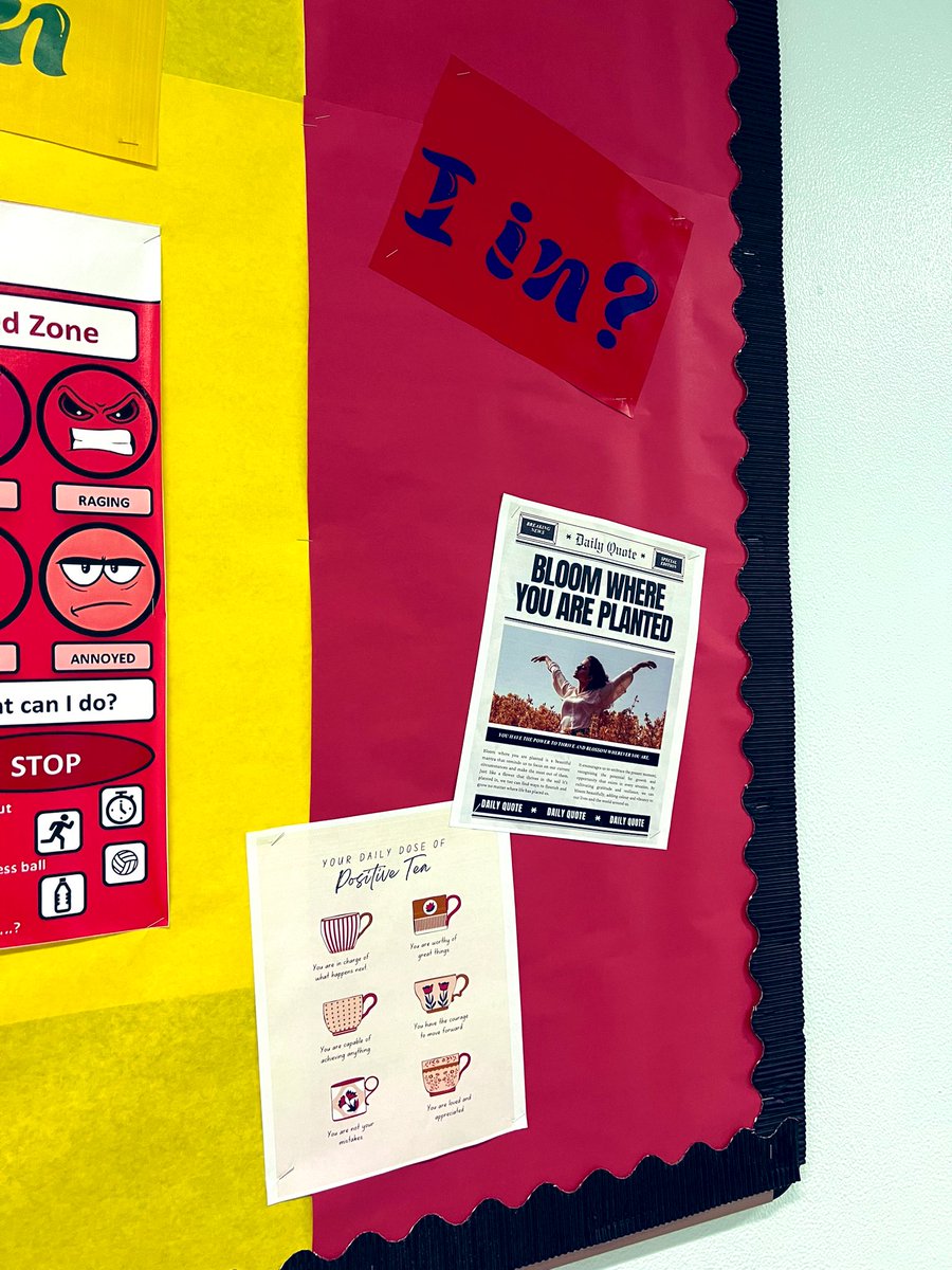 How are you feeling today? Our White Tigers share their emotional zones with our counseling team every other day, and students in certain zones receive a personal check-in. It's important that our students know the adults here truly CARE 🩵🤍 #SEL #goyms