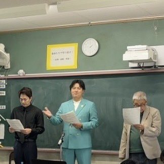 lastorderoda's tweet photo. スキンケア大学といっしょに
漫才ワークショップへ！ https://t.co/HLRF1rpIYW