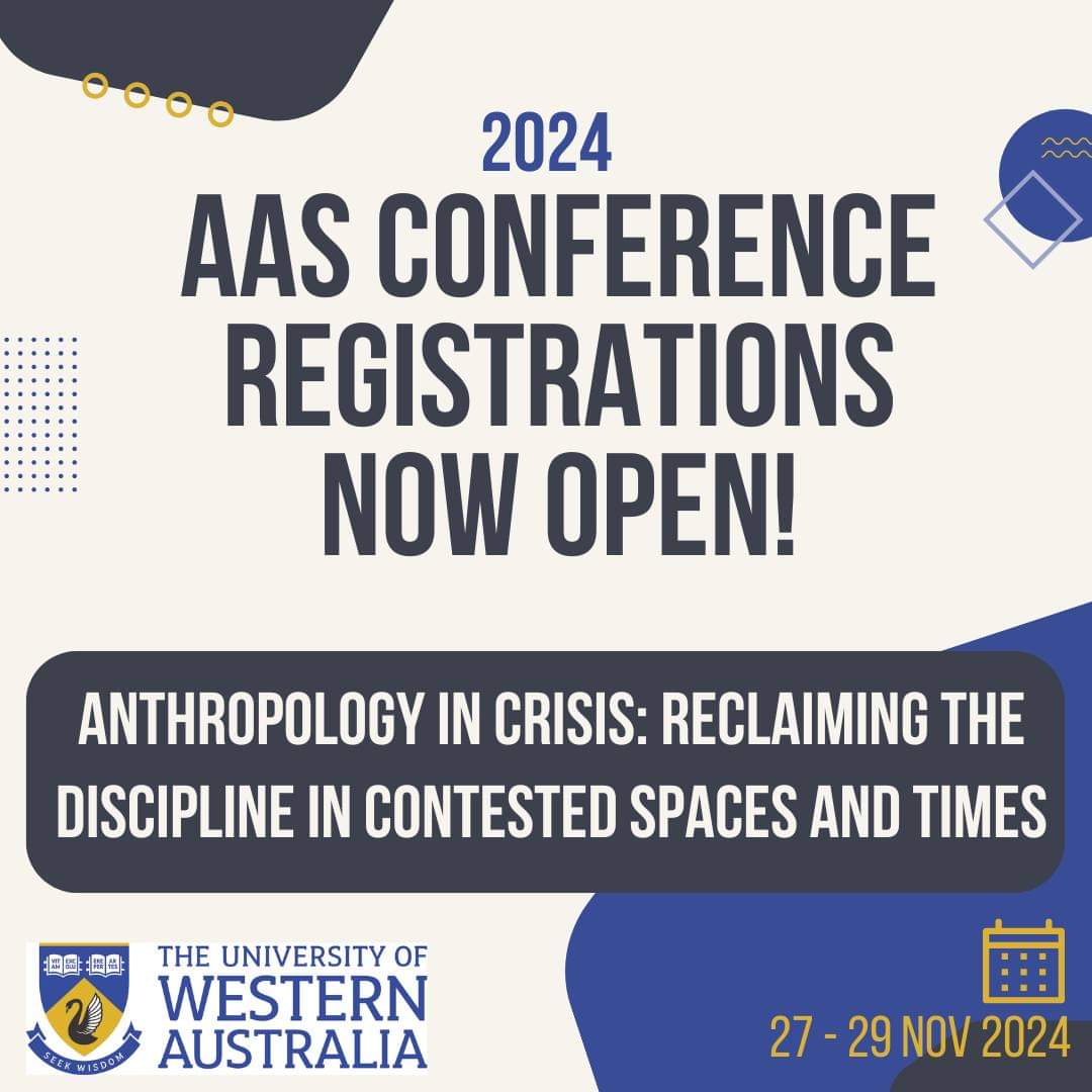 Registration for the AAS 2024 Conference is now open. Please visit the AAS website for details - aas.asn.au/content.aspx?p…