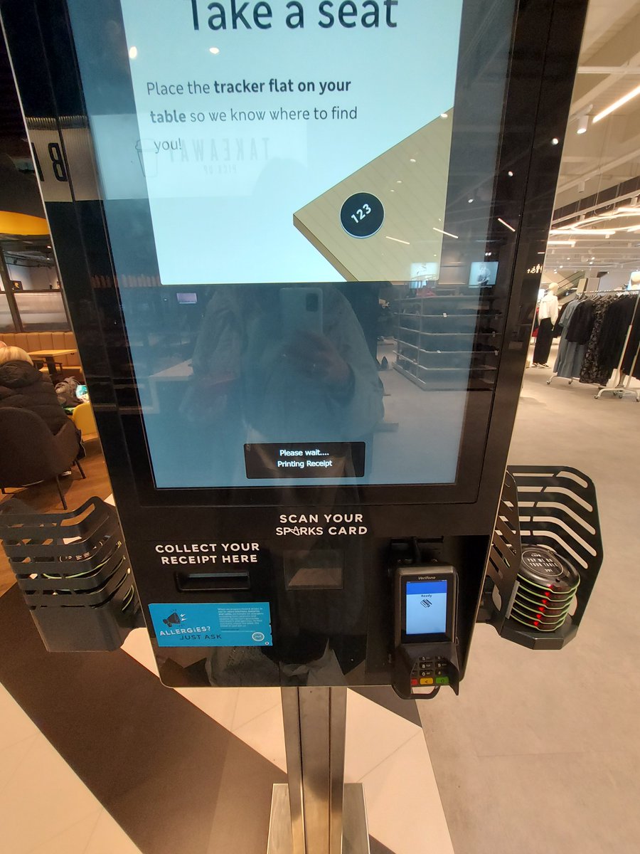 allyd2577's tweet photo. FFS - can't even talk to a human ordering a coffee in @marksandspencer anymore! 🤦‍♀️😤🤬 https://t.co/f5tzS7aCjn
