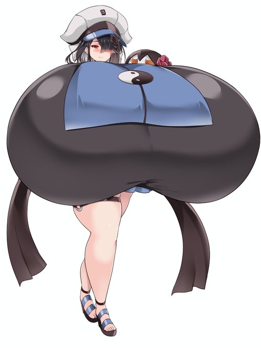 Commissionで描きました。超乳水着徐福ちゃん 