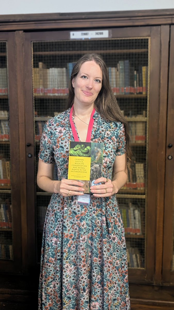 Fantastic author meets critic session at the <a href="/esc_eurocrim/">European Society of Criminology</a> this morning with @RagnhildSollund &amp; <a href="/marsybelie/">Martine S.B. Lie</a> talking about their <a href="/BrisUniPress/">Bristol Uni Press</a> book 'Criminal justice, wildlife conservation &amp; animal rights in the anthropocene' #eurocrim2024