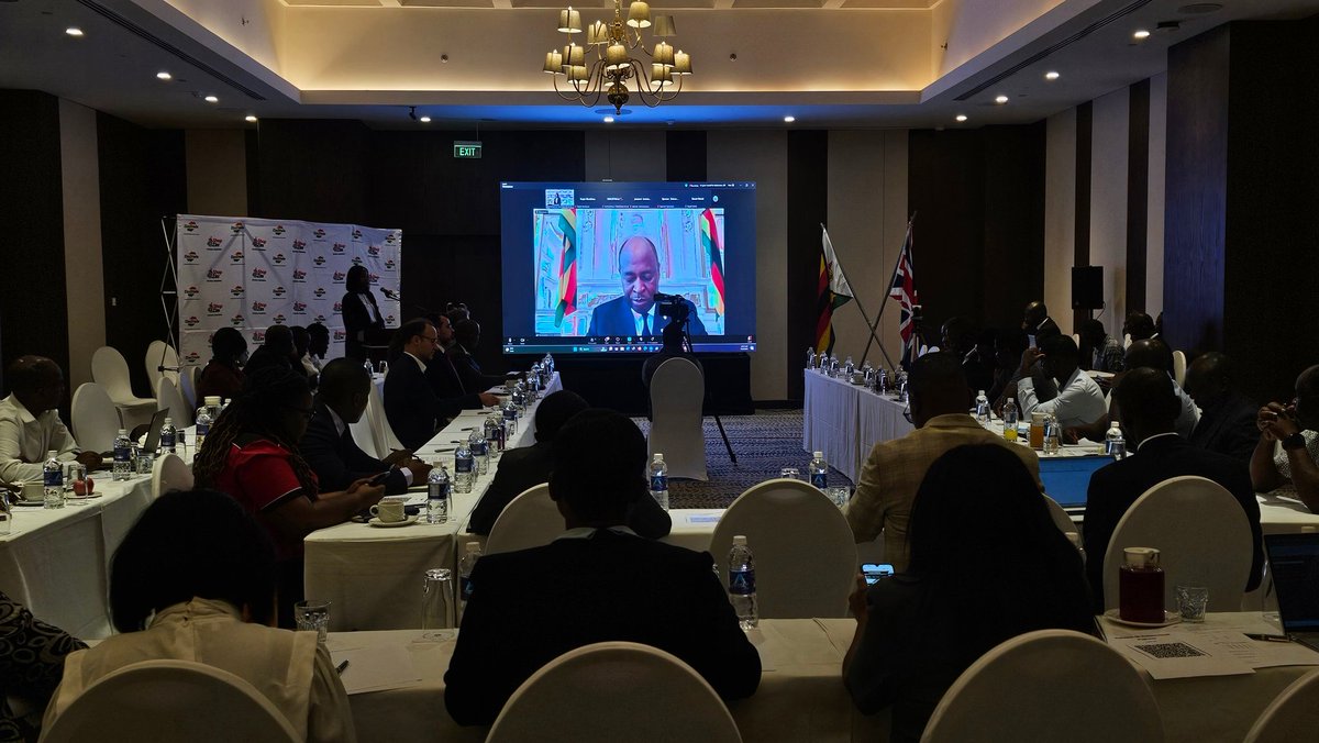 The Zimbabwe-UK Business Forum🇿🇼🇬🇧 kicked off today in #Harare. Here, Zimbabwean &amp; British businesses will connect, share insights, &amp; explore new opportunities. The Forum will boost the visibility of Zimbabwean products in the UK market &amp; foster key partnerships for economic