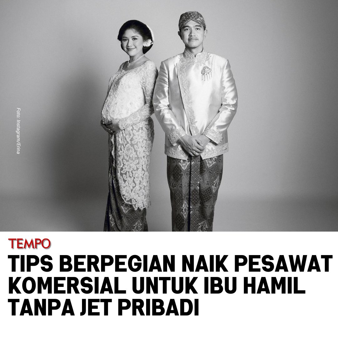 tempodotco's tweet image. Ibu hamil yang akan terbang jauh, yuk simak tips terbang nyaman dengan pesawat komersial, tanpa perlu jet pribadi! ✈️👶

#TempoThread