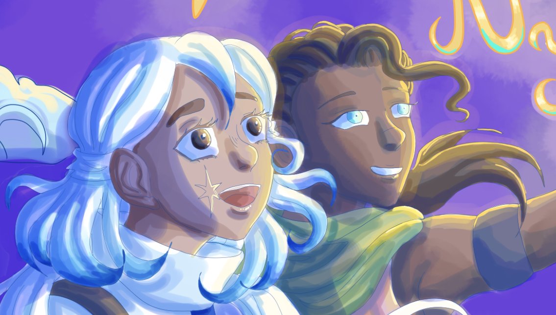 nyagara__'s tweet photo. Krista and Nezyris 🌟🌌 Close up 💙
#oc #originalcharacter #digitalart #art #digitaldr https://t.co/JklsTywwZP