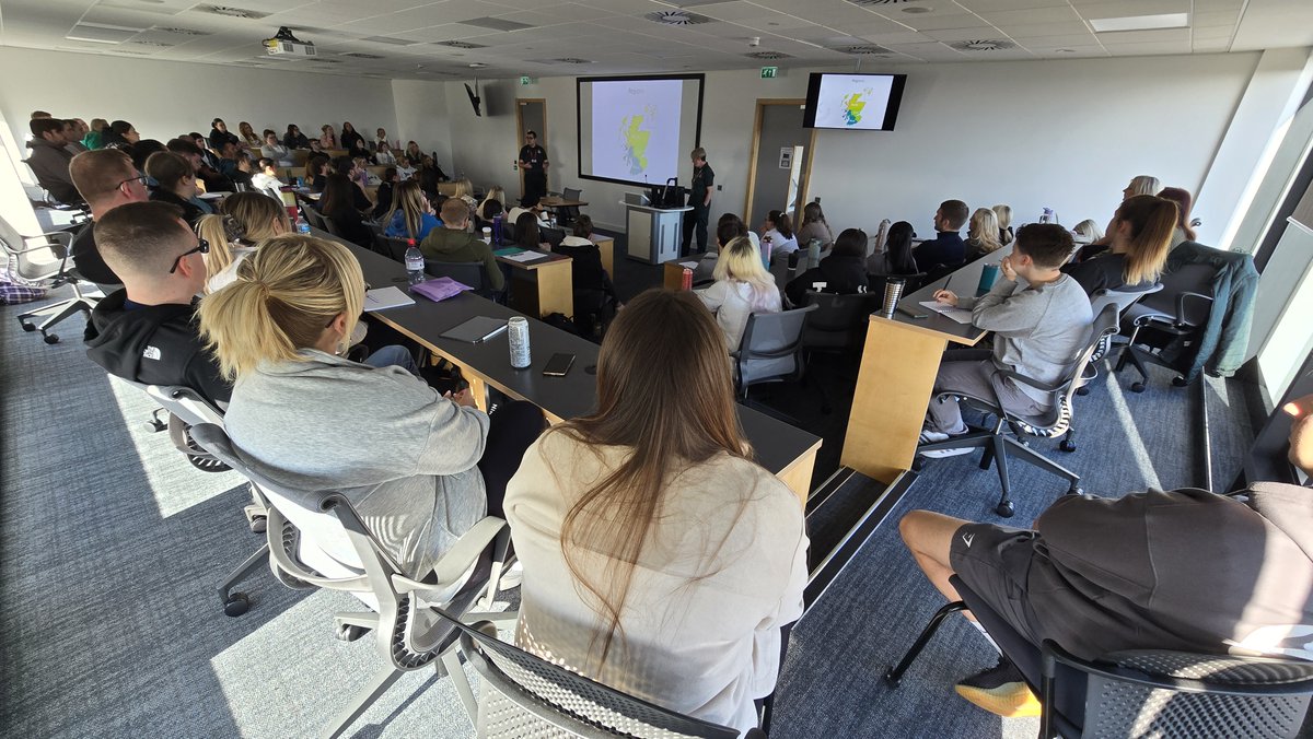 SAS Practice Education (@practicesas) on Twitter photo As part of the Introduction to Practice Education today, <a href="/UWSParamedic/">UWS BSc Paramedic Science</a> 1st years are meeting with Jordan Currie, Area Manager, and Susan Sutherland, Clinical Quality Lead for an Introduction to the SAS. Exciting opportunities ahead! #FutureParamedics <a href="/Scotambservice/">Scottish Ambulance</a> As part of the Introduction to Practice Education today, <a href="/UWSParamedic/">UWS BSc Paramedic Science</a> 1st years are meeting with Jordan Currie, Area Manager, and Susan Sutherland, Clinical Quality Lead for an Introduction to the SAS. Exciting opportunities ahead! #FutureParamedics <a href="/Scotambservice/">Scottish Ambulance</a>