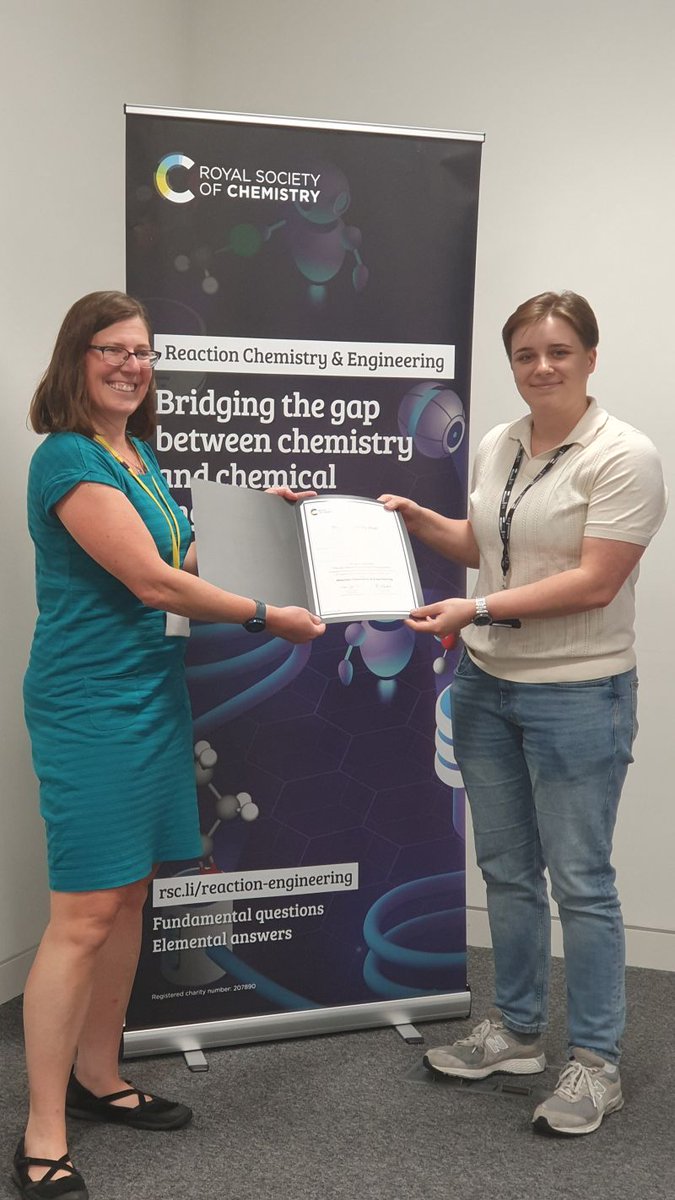 OPTIML PSE (@optimlpse) on Twitter photo Congratulations to <a href="/EmPajak21/">Emma Pajak</a> for winning the Sue Gibson Award for best presentation at the MRes Advanced Molecular Synthesis Annual Symposium, sponsored by the <a href="/RoySocChem/">Royal Society of Chemistry</a>!
Emma is working on tracing carbon atoms through chemical value chains with <a href="/BASF/">BASF</a>. <a href="/ImperialChemEng/">Imperial ChemEng</a> Congratulations to <a href="/EmPajak21/">Emma Pajak</a> for winning the Sue Gibson Award for best presentation at the MRes Advanced Molecular Synthesis Annual Symposium, sponsored by the <a href="/RoySocChem/">Royal Society of Chemistry</a>!
Emma is working on tracing carbon atoms through chemical value chains with <a href="/BASF/">BASF</a>. <a href="/ImperialChemEng/">Imperial ChemEng</a>