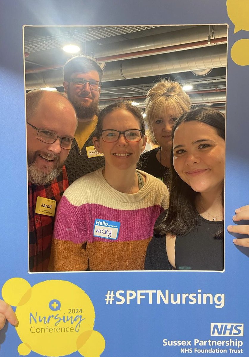 Excited to be at the #SPFTNursing conference today! 🥳