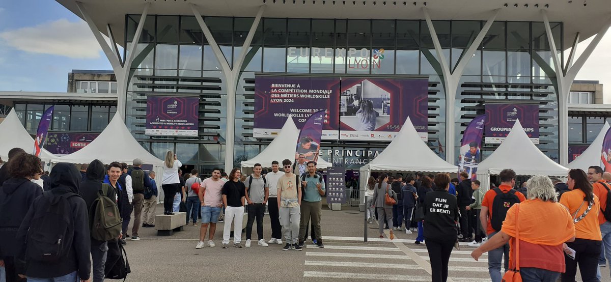 Lycée Clément ADER (@lpadersamatan) on Twitter photo Worldskills international Lyon 2024
C’est parti pour nos élèves BTS CPRP
Scolaires et apprentis
<a href="/actoulouse/">Académie de Toulouse</a>
<a href="/dsden_32/">DSDEN du Gers</a> Worldskills international Lyon 2024
C’est parti pour nos élèves BTS CPRP
Scolaires et apprentis
<a href="/actoulouse/">Académie de Toulouse</a>
<a href="/dsden_32/">DSDEN du Gers</a>