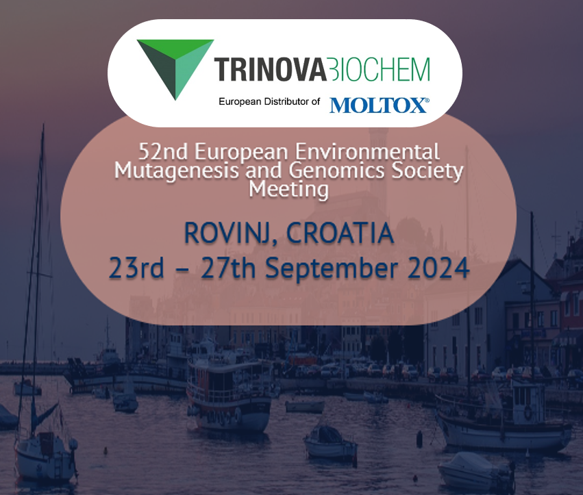 We are looking forward to seeing you in Rovinj!  
Come by and discuss your lab's toxicology testing needs, MGA plates, top agars, ST and EC tester strains, frozen and lyoph. S9, MUTAZYME™ &amp; positive control chemicals and news in #EAT #Ames #GeneticToxicity #genetox  <a href="/MOLTOXMT/">MOLTOX</a>