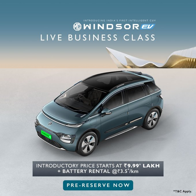 WorldisforU's tweet photo. 🚀 Introducing the all-new #MGWindsorEV 🚗

👑 Business Class redefined! 💼
🛋️ Luxury, comfort &amp; safety elevated 🚀
🔋 Electric power, intelligent design 💡
🚗 Business Class experience 🙌

#MGWindsorEV #BusinessClass #LuxuryRedefined #ElectricVibes #IntelligentCUV #TravelInStyle https://t.co/OIBfLsNzHO