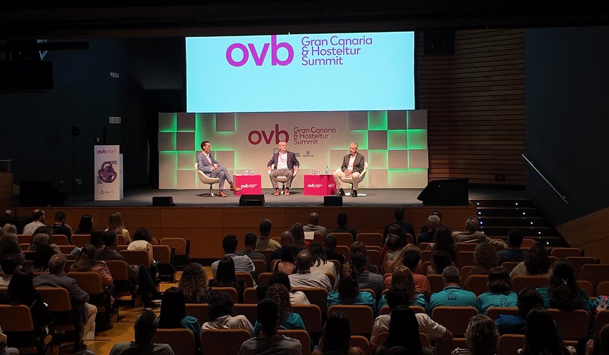 ovbgc's tweet photo. Jorge Schoenenberger, socio fundador de WinningBoards y general partner en Traveltech vc, asegura en #OVB24 que «la innovación es fundamental para ganar eficiencia y generar más valor». https://t.co/fbkI2b36Um