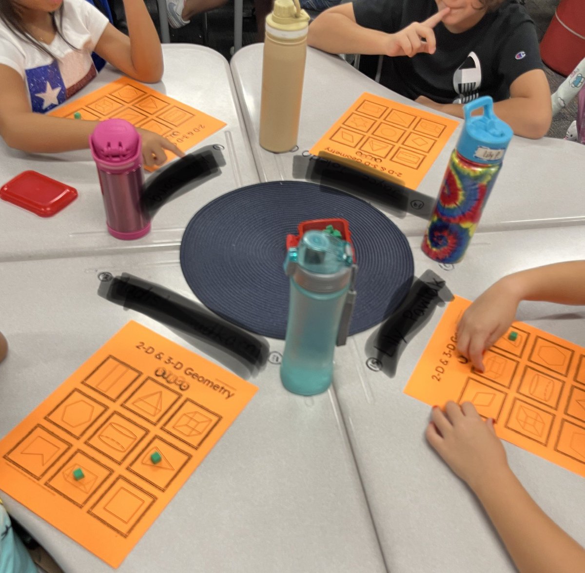 Geometry bingo for the win! 🎉