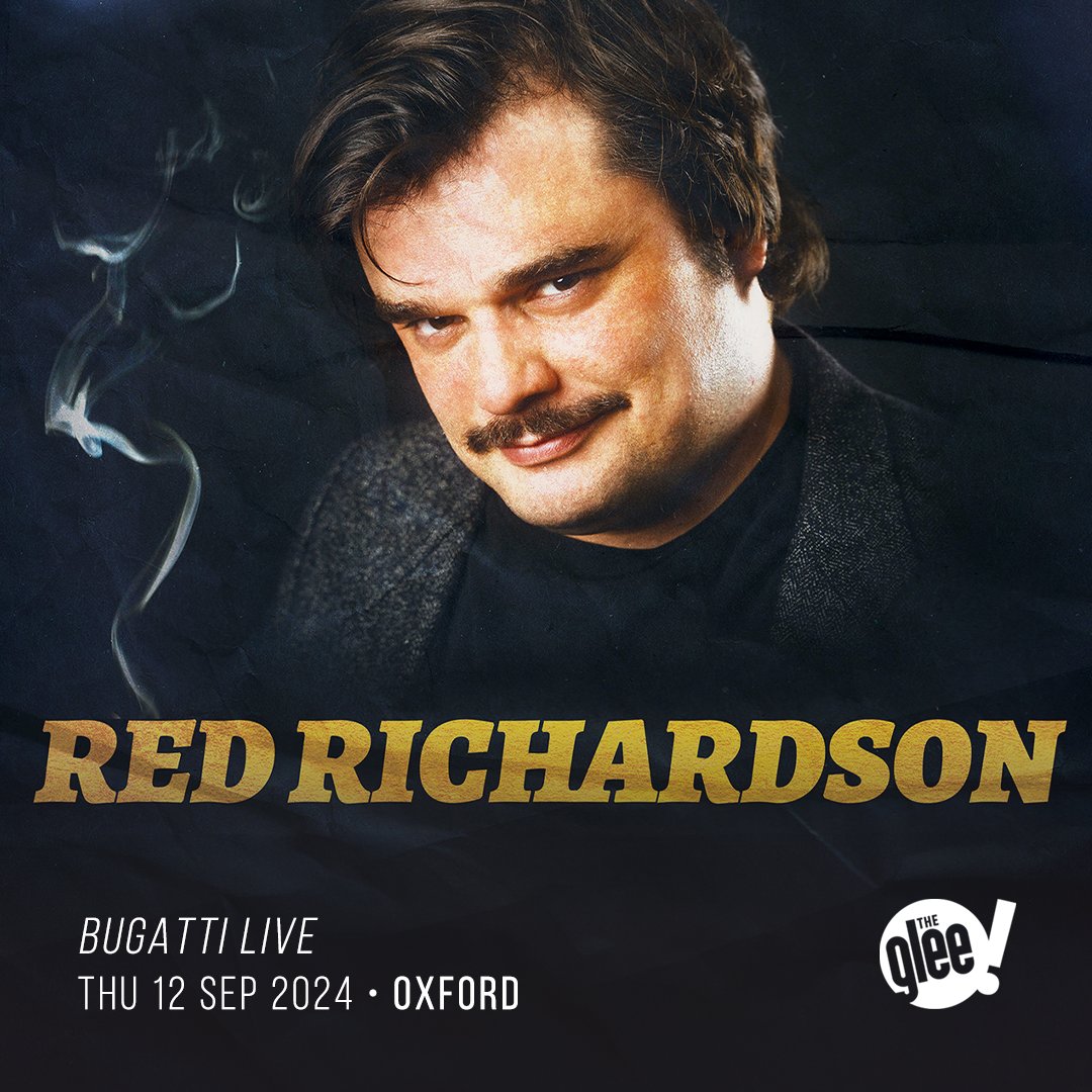 The Glee Club Oxford (@gleecluboxford) on Twitter photo Coming up tonight! 🕖👇
<a href="/redrichardson1/">Red Richardson</a>: Bugatti Live (SOLD OUT)
Doors: 6:45pm
Last entry: 7:15pm
Approx finish: 9:30pm
Featuring support from <a href="/DimitriBakanov/">Dimitri</a>! Coming up tonight! 🕖👇
<a href="/redrichardson1/">Red Richardson</a>: Bugatti Live (SOLD OUT)
Doors: 6:45pm
Last entry: 7:15pm
Approx finish: 9:30pm
Featuring support from <a href="/DimitriBakanov/">Dimitri</a>!