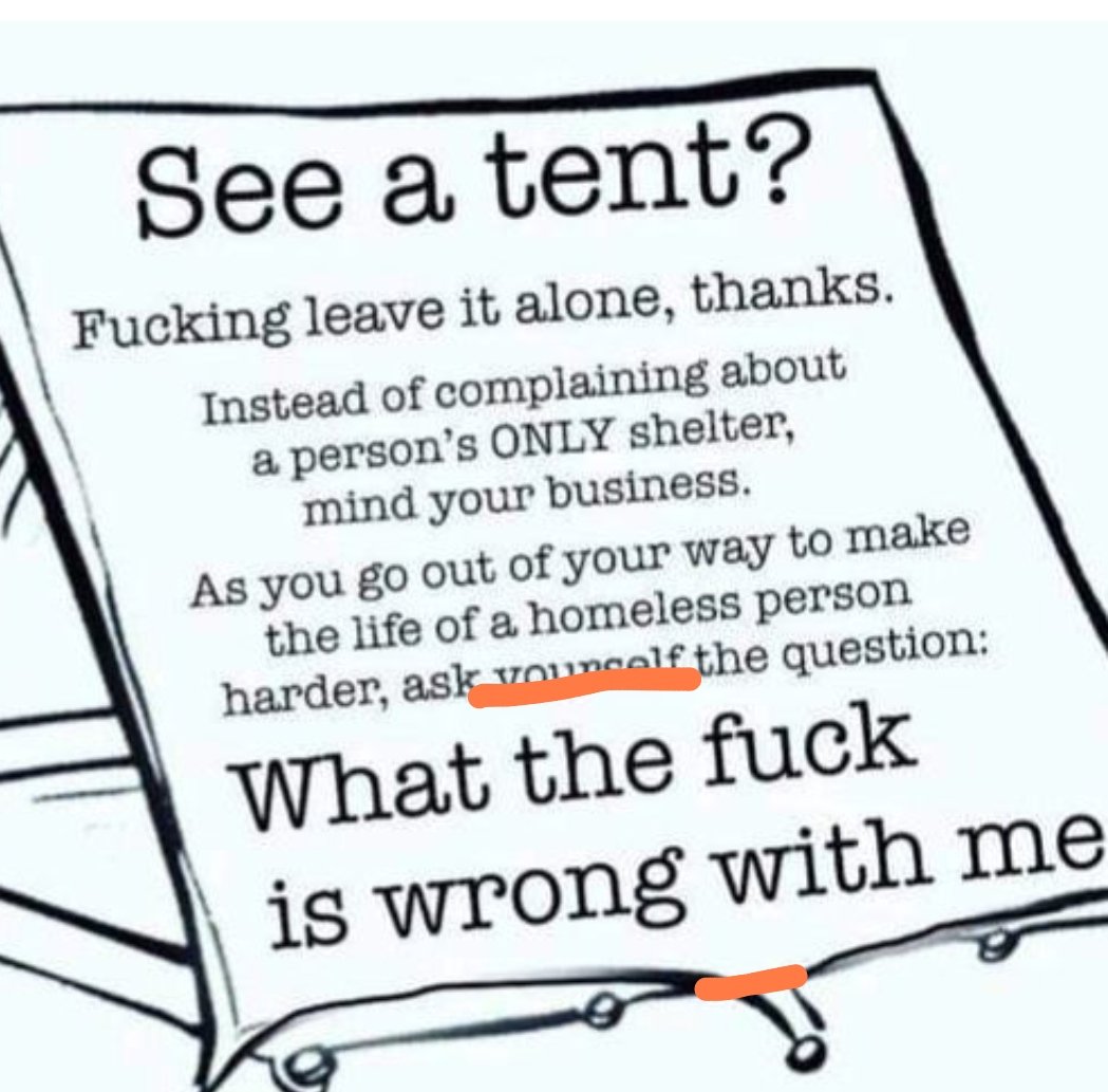 redgranny10's tweet photo. Just walk away and think how lucky you are having a roof over your head . https://t.co/M5JUeINixl