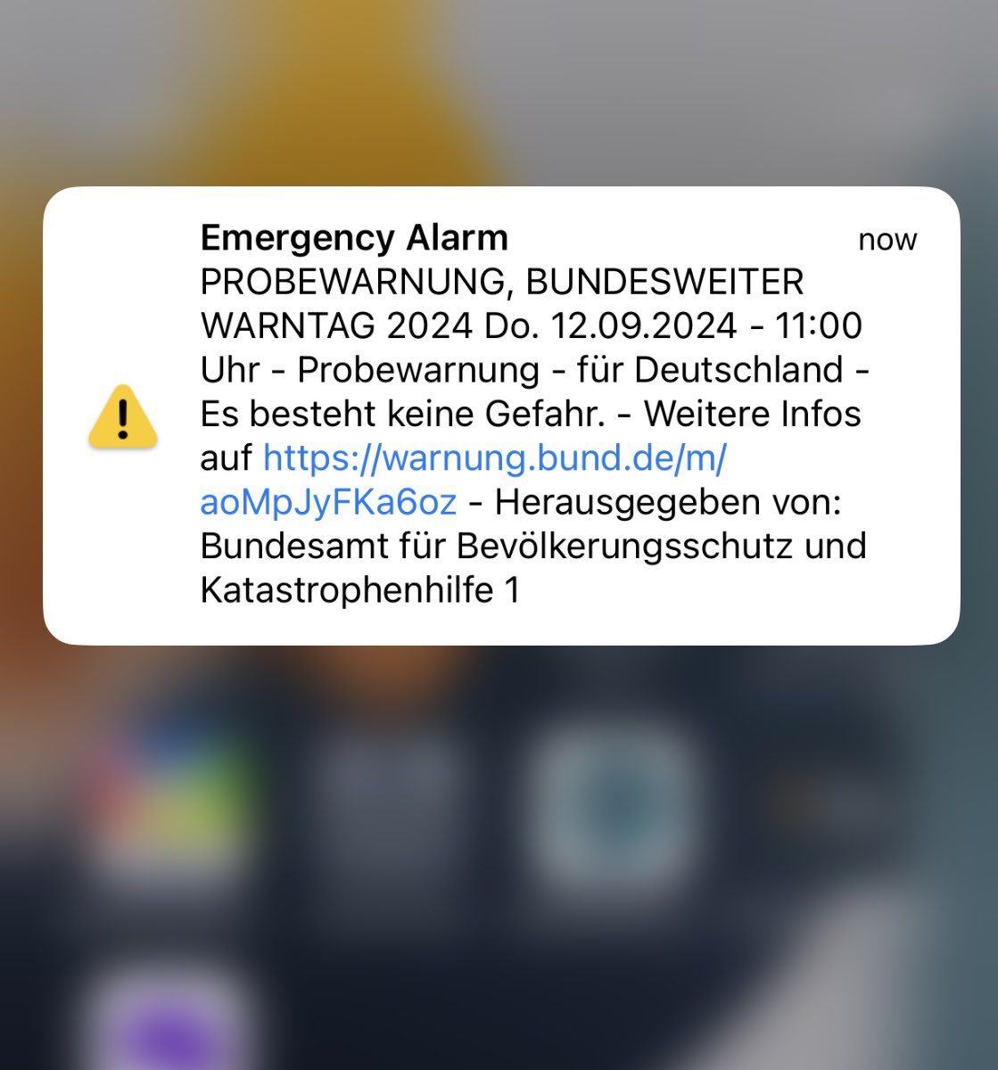 Dr Linda Speight (@linda_sp8) on Twitter photo National warning test day in Germany causing much excitement at the <a href="/WMO_HIWeather/">High Impact Weather</a> conference in Munich. National warning test day in Germany causing much excitement at the <a href="/WMO_HIWeather/">High Impact Weather</a> conference in Munich.
