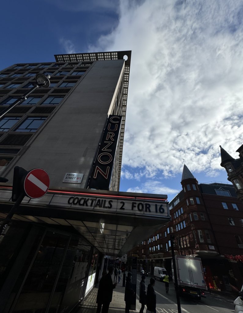 Hello <a href="/CurzonSoho/">Curzon Soho</a> <a href="/SIXTIMESOPEN/">SIX TIMES OPEN FILM</a> #london