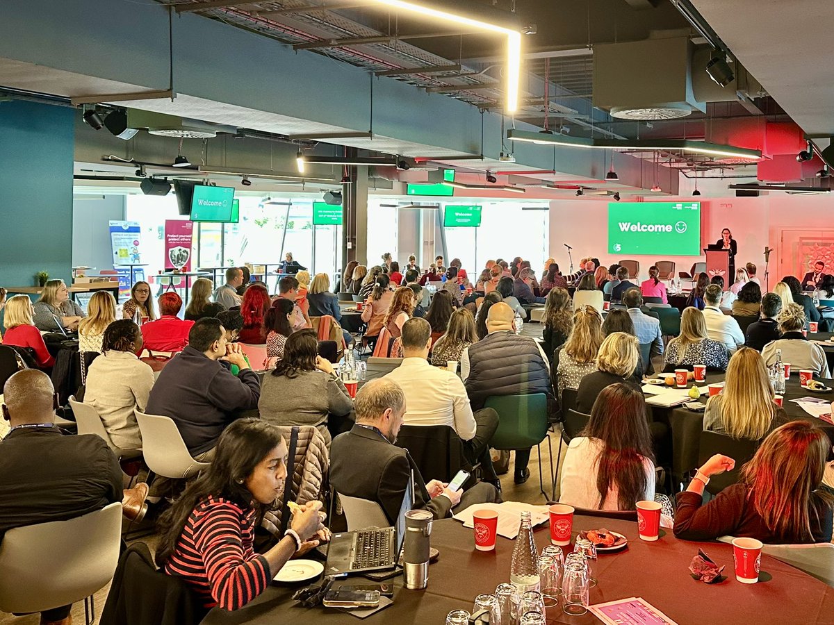 .<a href="/DrClaireDillon2/">Dr Claire Dillon</a> kicks off an event sharing learning about our work over the first five years - great to meet colleagues from across adults, children’s and primary care community health services - plus new friends in <a href="/westlondonnhs/">West London NHS Trust</a> Hounslow Community Healthcare teams 💪