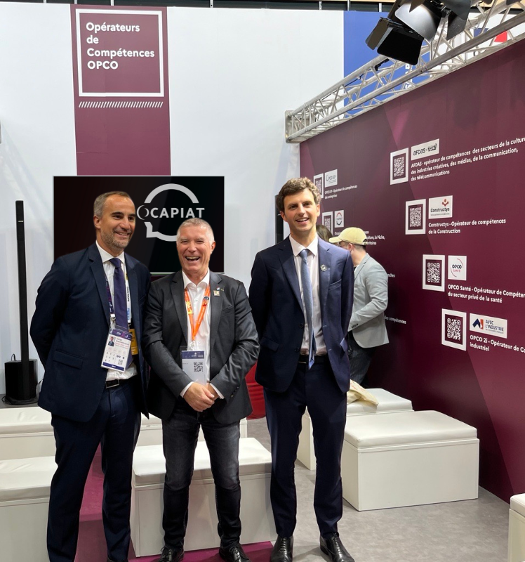 ocapiat's tweet photo. Retour en images sur la première journée des Worldskills 2024 à Lyon !
Retrouvez #OCAPIAT toute la journée et jusqu'à demain soir sur le Forum on vacacional excellence dans le Hall 6 !
Plus d'informations ici 👉 https://t.co/nUYL5CtusM
#Worldskills https://t.co/LAIpcvPwXK