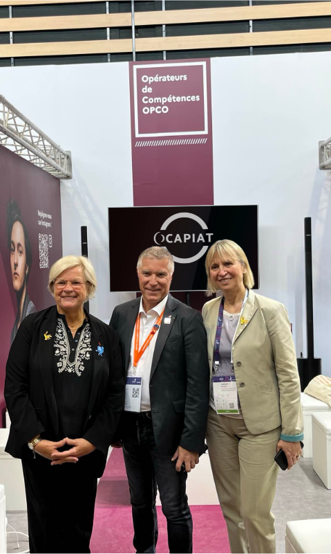 ocapiat's tweet photo. Retour en images sur la première journée des Worldskills 2024 à Lyon !
Retrouvez #OCAPIAT toute la journée et jusqu'à demain soir sur le Forum on vacacional excellence dans le Hall 6 !
Plus d'informations ici 👉 https://t.co/nUYL5CtusM
#Worldskills https://t.co/LAIpcvPwXK