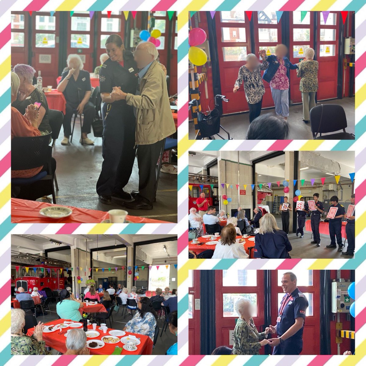 Some of our #Befriending service users had a great time at #Acton Fire Station’s summer party last month. Thank you to Kim and to all the team for organising the day, it was so much fun. Great summer memories to look back on ☀️🎉
