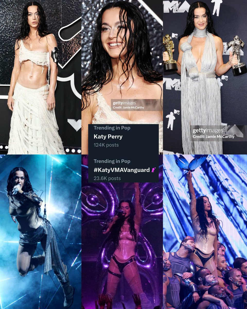 TheWitnessedBoy's tweet photo. katy perry is back, katy perry is here and katy perry is staying B!TCHES!!! #VMAs https://t.co/KQcozg5GVj
